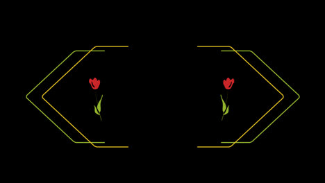 Hochzeitstitel-Kopieren-Platz-Für-Textblume,-Blattkranz,-Blumendekoration,-Textrahmen-Mit-Alphakanal.